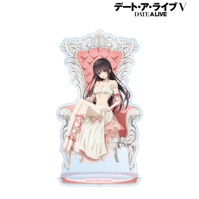 【グッズ-スタンドポップ】アニメ「デート・ア・ライブV」 描き下ろし 時崎狂三 プリンセス玉座ver. BIGアクリルスタンド