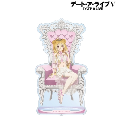 【グッズ-スタンドポップ】アニメ「デート・ア・ライブV」 描き下ろし 星宮六喰 プリンセス玉座ver. BIGアクリルスタンド