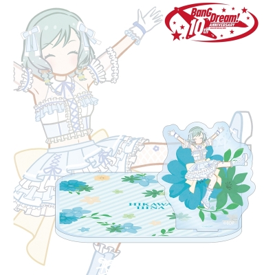 【グッズ-コースター】BanG Dream! 氷川 日菜 Botania アクリルスタンド付きコースター