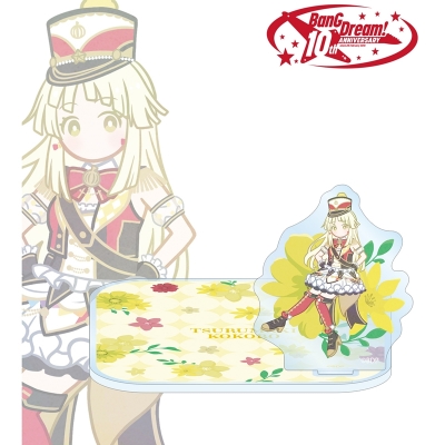 【グッズ-コースター】BanG Dream! 弦巻 こころ Botania アクリルスタンド付きコースター