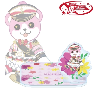 【グッズ-コースター】BanG Dream! ミッシェル Botania アクリルスタンド付きコースター