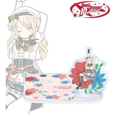 【グッズ-コースター】BanG Dream! 桐ヶ谷 透子 Botania アクリルスタンド付きコースター