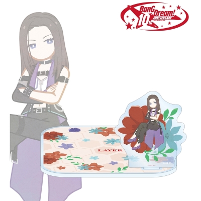 【グッズ-コースター】BanG Dream! レイヤ Botania アクリルスタンド付きコースター