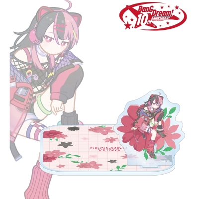 【グッズ-コースター】BanG Dream! 千石 ユノ Botania アクリルスタンド付きコースター