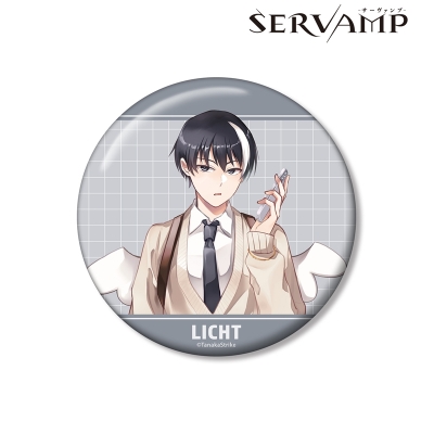 【ポイント還元(5%)】【グッズ-バッチ】『SERVAMP-サーヴァンプ-』 田中ストライク先生 描き下ろし リヒト・ジキルランド・轟 学園風ver. 100mm缶バッジ【アニメイト先行販売】