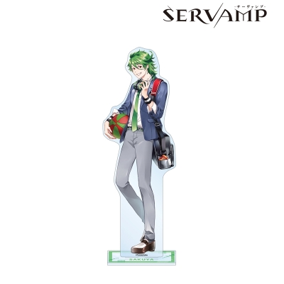 【グッズ-スタンドポップ】『SERVAMP-サーヴァンプ-』 田中ストライク先生 描き下ろし 綿貫桜哉 学園風ver. 特大アクリルスタンド【アニメイト先行販売】