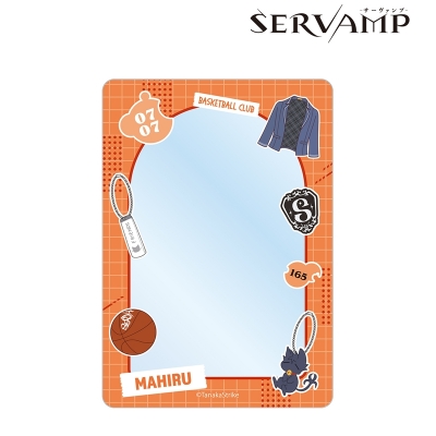 【グッズ-カードケース】『SERVAMP-サーヴァンプ-』 城田真昼 学園風モチーフ B8硬質ケース【アニメイト先行販売】