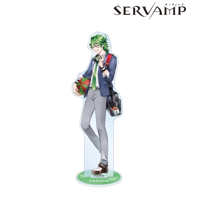 【グッズ-スタンドポップ】『SERVAMP-サーヴァンプ-』 田中ストライク先生 描き下ろし 綿貫桜哉 学園風ver. BIGアクリルスタンド【アニメイト先行販売】