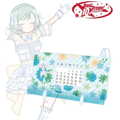 【グッズ-スタンドポップ】BanG Dream! 氷川 日菜 Botania 卓上アクリル万年カレンダー