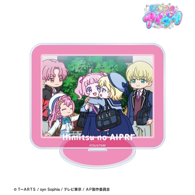 【グッズ-スタンドポップ】ひみつのアイプリ 集合 ゆるコマ BIGアクリルスタンド ver.B