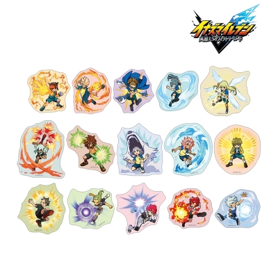 【グッズ-ステッカー】イナズマイレブン 英雄たちのヴィクトリーロード イナズマイレブン 英雄たちのヴィクトリーロード 必殺技ver. トレーディングダイカットステッカー