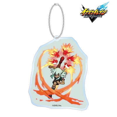 【グッズ-キーホルダー】イナズマイレブン 英雄たちのヴィクトリーロード イナズマイレブン 英雄たちのヴィクトリーロード 佐久間次郎 必殺技ver. BIGアクリルキーホルダー