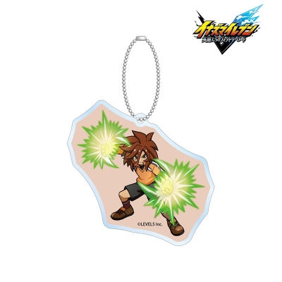 【グッズ-キーホルダー】イナズマイレブン 英雄たちのヴィクトリーロード イナズマイレブン 英雄たちのヴィクトリーロード 源田幸次郎 必殺技ver. BIGアクリルキーホルダー