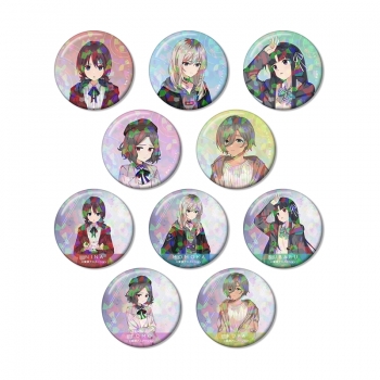 グッズ-バッチ】ガールズバンドクライ 描き下ろし In the rain ver 