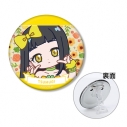 【グッズ-バッチ】ひみつのアイプリ 鈴風 つむぎ ゆるコマ 3WAY缶バッジの画像