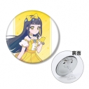 【グッズ-バッチ】ひみつのアイプリ 鈴風 つむぎ Ani-Art clear label 3WAY缶バッジの画像
