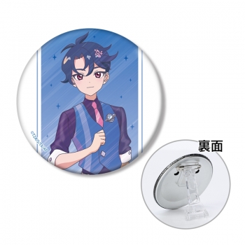 グッズ-バッチ】ひみつのアイプリ 七浦 すばる Ani-Art clear label 