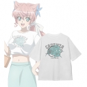 【グッズ-Tシャツ】戦姫絶唱シンフォギアXV 描き下ろし マリア・カデンツァヴナ・イヴ 私服ver. 着用BIGシルエットTシャツユニセックス(サイズ/M)の画像