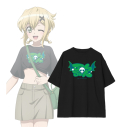 【グッズ-Tシャツ】戦姫絶唱シンフォギアXV 描き下ろし 暁 切歌 私服ver. 着用BIGシルエットTシャツユニセックス(サイズ/L)の画像