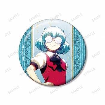 グッズ-バッチ】アニメ「魔入りました！入間くん」 クロケル・ケロリ クロケル ケロリ魔入りました！入間くんグリッター缶バッジバカンス