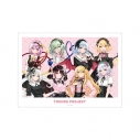 【グッズ-ポスター】東方Project 松本能人イラスト 集合 ガーリーファッションver. A3マット加工ポスターの画像