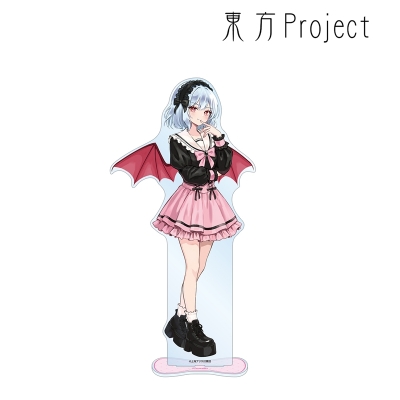【グッズ-スタンドポップ】東方Project 松本能人イラスト レミリア・スカーレット ガーリーファッションver. 特大アクリルスタンド