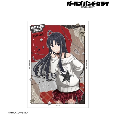 【グッズ-ポスター】ガールズバンドクライ 描き下ろし 安和 すばる パンクファッションver. A3マット加工ポスター