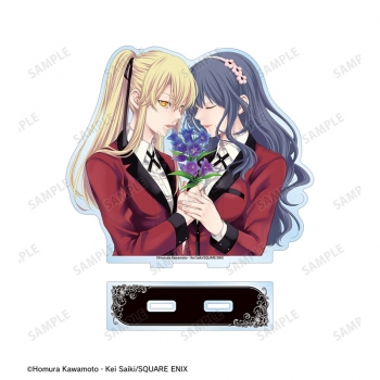 グッズ-スタンドポップ】賭ケグルイ双 早乙女芽亜里&花手毬つづら BIG 賭ケグルイ アクリルスタンド 早乙女芽亜里 賭ケグルイ展 A