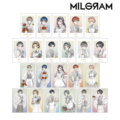 【グッズ-カード】MILGRAM -ミルグラム- 描き下ろし 6th Anniversary ver. トレーディングイラストカード