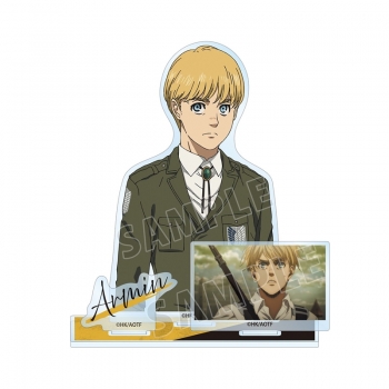 グッズ-スタンドポップ】TVアニメ『進撃の巨人』 アルミン パーツ付き 進撃の巨人BIGアクリルスタンド アルミン