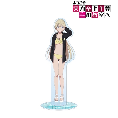 【グッズ-スタンドポップ】TVアニメ「ようこそ実力至上主義の教室へ」 arti-mate BIGアクリルスタンド 七瀬翼 描き下ろし 水着ver.【アニメイト限定】