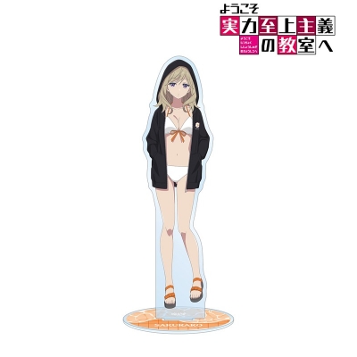 【グッズ-スタンドポップ】TVアニメ「ようこそ実力至上主義の教室へ」 arti-mate BIGアクリルスタンド 椿桜子 描き下ろし 水着ver.【アニメイト限定】