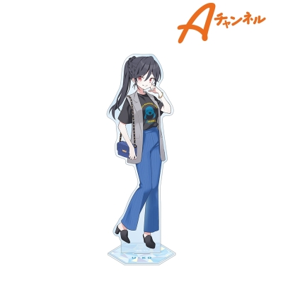【グッズ-スタンドポップ】Aチャンネル arti-mate 特大アクリルスタンド ユー子 黒田bb先生 描き下ろし 私服ver.【アニメイト限定】