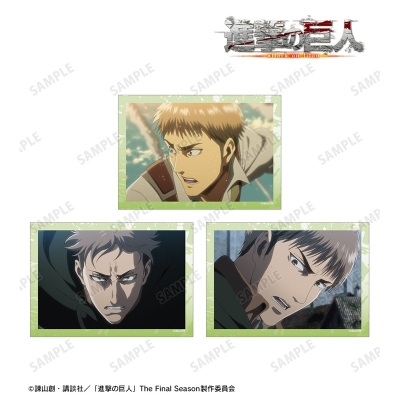 【グッズ-ブロマイド】TVアニメ『進撃の巨人』 ジャン 場面写ブロマイド3枚セット vol.3