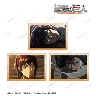 【グッズ-ブロマイド】TVアニメ『進撃の巨人』 サシャ 場面写ブロマイド3枚セット