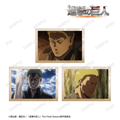 【グッズ-ブロマイド】TVアニメ『進撃の巨人』 ライナー 場面写ブロマイド3枚セット vol.3