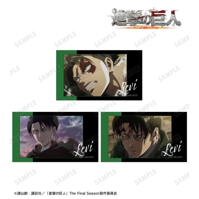 【グッズ-カード】TVアニメ『進撃の巨人』 リヴァイ 場面写Ani-Frame3枚セット