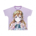 【グッズ-Tシャツ】ラブライブ!虹ヶ咲学園スクールアイドル同好会 描き下ろし 近江彼方 ミラクル STAY TUNE! Ani-Art フルグラフィックTシャツユニセックス(サイズ/S)の画像