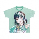 【グッズ-Tシャツ】ラブライブ!虹ヶ咲学園スクールアイドル同好会 描き下ろし 三船栞子 ミラクル STAY TUNE! Ani-Art フルグラフィックTシャツユニセックス(サイズ/XS)の画像