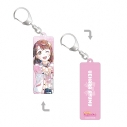 【グッズ-キーホルダー】ラブライブ!虹ヶ咲学園スクールアイドル同好会 描き下ろし 上原歩夢 ミラクル STAY TUNE! Ani-Art ホログラムスティックアクリルキーホルダーの画像