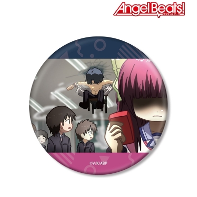 【グッズ-バッチ】Angel Beats! 仲村ゆり&高松 ゆるコマ BIG缶バッジ