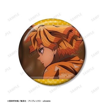 グッズ-バッチ】アニメ「鬼滅の刃」 我妻善逸 75mm推しゴト缶バッジ 