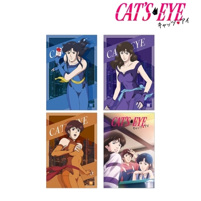 【グッズ-ポストカード】アニメ『キャッツ♥アイ』 ポストカード4枚セット
