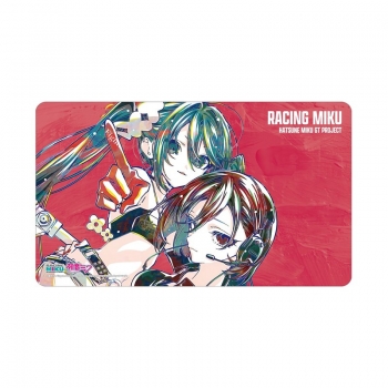 グッズ-デスクマット】初音ミク GTプロジェクト レーシングミク ver.C Ani-Art デスクマット ラバーマット レーシングミク 初音ミク