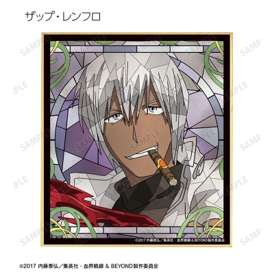 【グッズ-色紙】TVアニメ『血界戦線 & BEYOND』 トレーディング Aure Glass ミニ色紙