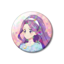 【グッズ-バッチ】アイカツ! 10th STORY ~未来へのSTARWAY~ 描き下ろし 神崎美月 歩みver. 75mmホログラム缶バッジの画像
