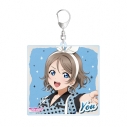 【グッズ-キーホルダー】ラブライブ!サンシャイン!! 描き下ろし 渡辺 曜 The Blue Swell衣装ver. BIGアクリルキーホルダーの画像