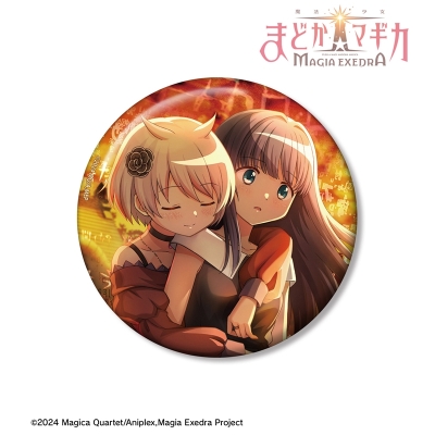 【グッズ-バッチ】魔法少女まどか☆マギカ Magia Exedra 入る隙間なんてないんですよ 100mm缶バッジ