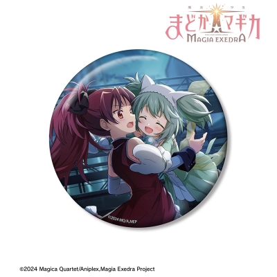 【グッズ-バッチ】魔法少女まどか☆マギカ Magia Exedra ゆま、やったよ! 100mm缶バッジ