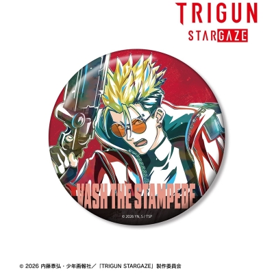 【グッズ-バッチ】TVアニメ「TRIGUN STARGAZE」 ヴァッシュ・ザ・スタンピード Ani-Art 第3弾 100mm缶バッジ ver.②